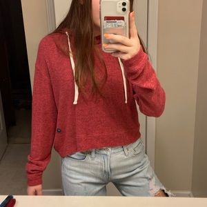 Reallyyy soft garnet/red BRAND NEW Holister hoodie